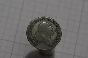 🧠🇩🇪 GERMANY PRUSSIA 4 GROSCHEN 1784 SILVER NICE TONING B73 #157 - Picture 1 of 3