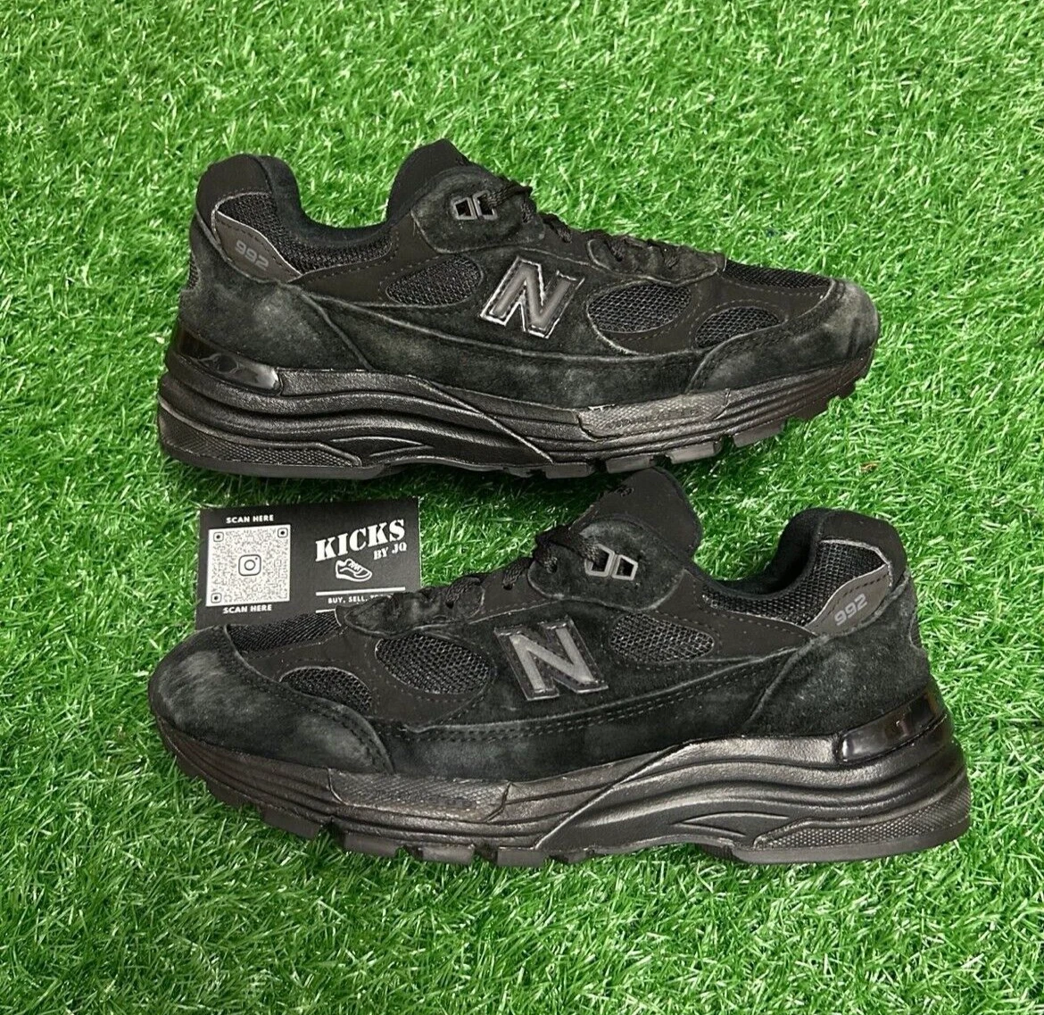 New Balance 992 Made in USA Triple Black for sale | eBay