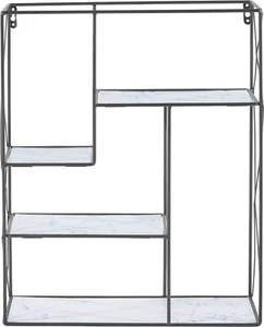 andas Deko-Wandregal, mit Marmor-Optik - Bild 1 von 4