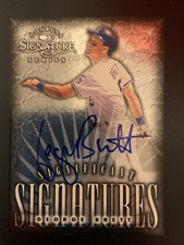 1998 Donruss Signature Series Significant George Brett /2000 Auto Autograph