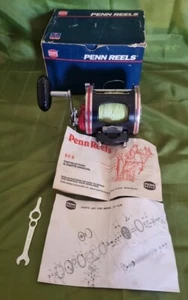Penn Senator 2 114hlw 6/0 With Box And Manuals In Very Good Working Condition - Picture 1 of 5