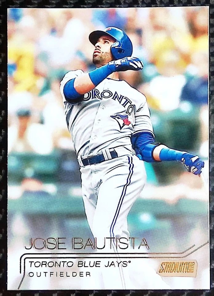 Jose Bautista - 2015 Topps Stadium Club #43 Gold Foil - Blue Jays - Image 1 of 3