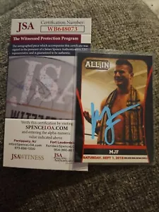 MJF ALL IN AEW Auto JSA AUTOGRAPH SIGNED AUTOGRAPHED - Picture 1 of 2