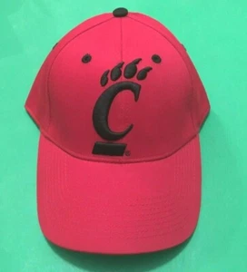 CINCINNATI BEARCATS MÜTZE GENÄHT VERSTELLBAR KAPPE MÜTZE NEU MIT ETIKETT University of Cincinnati - Bild 1 von 3