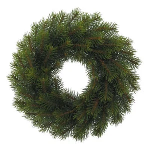 Künstlicher TANNENKRANZ "REAL" ca 30cm. 76 Triebe. Türkranz, Adventskranz, Kranz - Bild 1 von 2