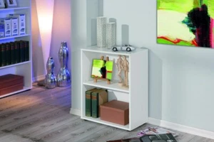 Arco 1 / Garderobe Wandregal Bücherregal Regal Aktenregal Weiß - Bild 1 von 10