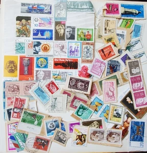 Alemania Oriental (RDA) usado en papel surtido años 50-70 - Imagen 1 de 1