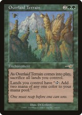 1 x Overlaid Terrain - Nemesis - LP - Magic The Gathering - MTG