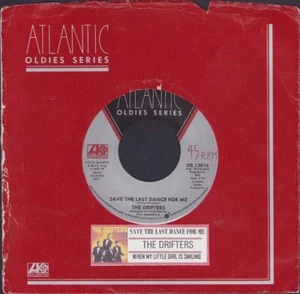 Drifters - Save The Last Dance For Me Atlantic 13016 Vinyl 45 rpm Record - Picture 1 of 1