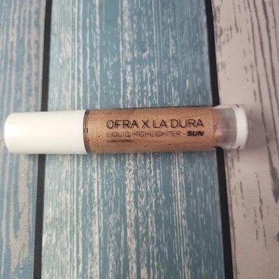 Ofra X LA DURA Liquid Highlighter SUN 0.3 fl oz (Glittery Gold) - Image 1 of 4