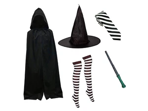 Mildred Hubble Hexe Kostüm Set 5-teilig komplett Outfit Halloween Kostüm - Bild 1 von 1