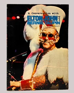 ELTON JOHN 1976 "A CONVERSATION WITH ELTON JOHN & BERNIE TALPIN" BOOK - Picture 1 of 4