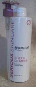 SERIOUS SKIN CARE REVERSE LIFT CLEANSER Bonus Size 12 oz pump new factory sealed - Picture 1 of 2