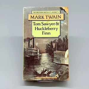 Tom Sawyer & Huckleberry Finn by Mark Twain Wordsworth Classics 1992 Paperback - Imagen 1 de 6