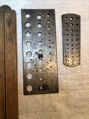 Vintage Drill Gauges Wire Gauges Engineering Woodworking Carpenters - Image 1 of 4