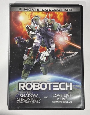 Robotech 2-Movie Collection DVD: Shadow Chronicles & Love Live Alive - Image 1 of 3
