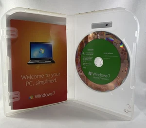 Software Windows 7 Home Premium ambos discos 32 y 64 bits con llave. - Imagen 1 de 3