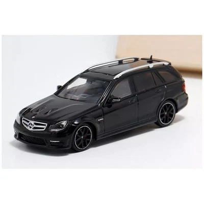 MB Mercedes Benz C63 FL Edition 507 (W204) - Wagon - black - DCM 1:64 - Immagine 1 di 4