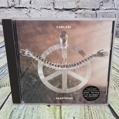 Carcass – Heartwork CD 1994 Earache Columbia Melodic Death Metal Grindcore Rock - Image 1 of 4