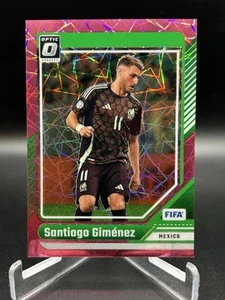 2024-25 Panini Donruss Fifa Optic Pink Velocity Prizm #40 Santiago Gimenez /99 - Picture 1 of 2