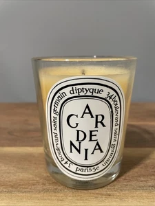 Vela perfumada Diptyque Gardenia 6,5 oz usada - Imagen 1 de 5