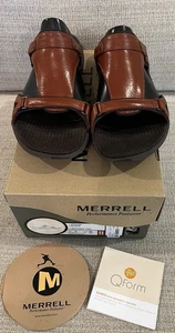 NEU Merrell Glade Herbst hellbraune bequeme Damen-Pantoletten 9 offene - Bild 1 von 12