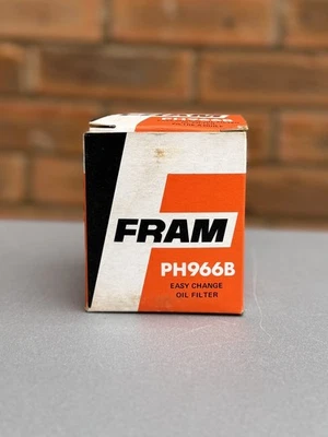 Fram PH966B Easy Change Oil Filter Screw On Spin On Vintage 70s - Image 1 of 4
