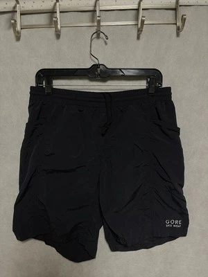 Gore Shorts Men S Black Windstopper Lined Pull On Bike Wear Nylon Cycling Active - Image 1 of 4