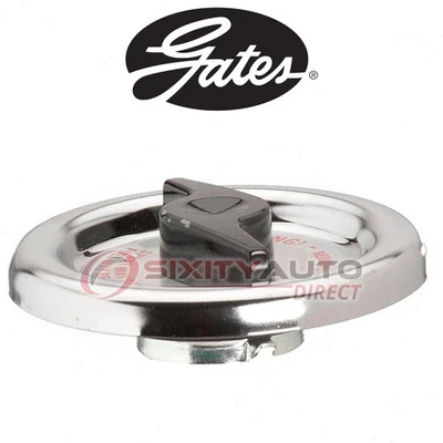 Gates Gas Fuel Tank Cap for 1973-1976 Ford F-350 3.9L 4.9L L6 6.4L 5.9L 5.0L ia Foto 1 de 4