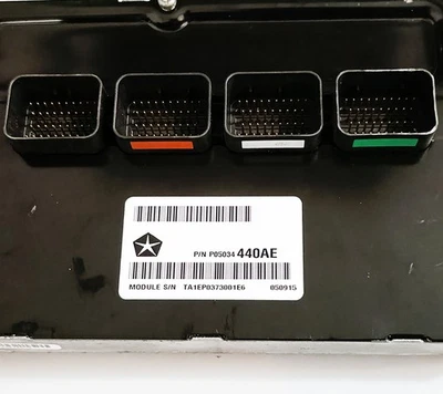 5034440AE OEM Engine ECM Control Module Fits 2007-2009 PT CRUISER Foto 1 de 3