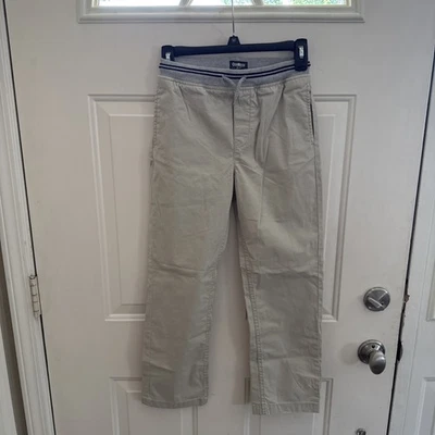 Calça masculina tamanho 10R bronzeada Oshkosh básica costura interna 23” - Imagem 1 de 4