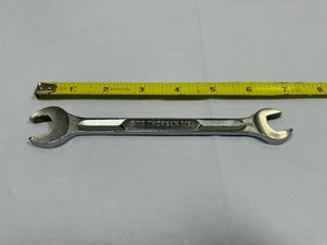 Vintage Thorsen 3016 erhöhte Platte 9/16 x 1/2 doppelt offen DOE Schraubenschlüssel USA Werkzeug - Bild 1 von 2