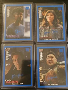 Marvel Serie Eins/Zwei Menge 5 Blau Faksimile Auto Parallelen - Bild 1 von 4