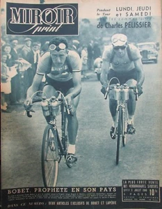 CYCLISME SPÉCIAL TOUR DE FRANCE de 1948 BOBET  ETAPE TROUVILLE DINARD NANTES  - Picture 1 of 1