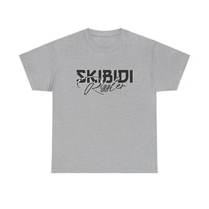 Skibidi Rizzler Unisex Heavy Cotton Tee Rizz Up - Picture 1 of 49