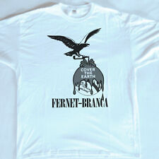 Fernet Branca Cover The World Funny Bar Bartending Humor Foodie White T Shirt