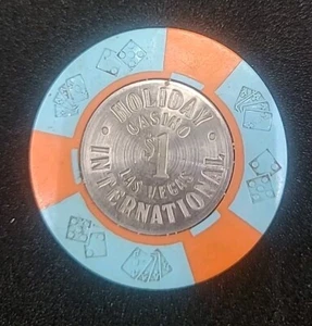 Holiday Casino ~ Las Vegas ~ $1 House Casino Chip - Picture 1 of 2