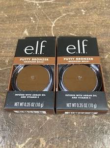 2 Pack ELF Putty Cream Bronzer Creamy & Highly Pigmented Formula - Bronzed Belle - Picture 1 of 3