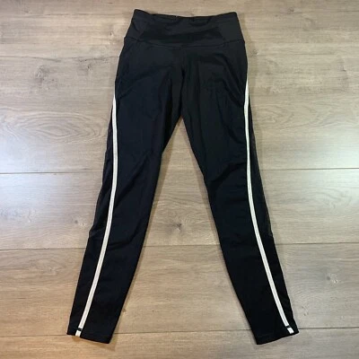 Victoria’s Secret Sport Womens S Small Knockout Leggings Black Tight Mesh Sides - Image 1 of 4