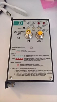 Brooks Automation BrooksNet DN Module DeviceNet 002-8421-02 002824102 Net I/O - Image 1 of 4