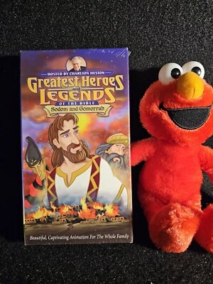 Greatest Heroes & Legends of the Bible Sodom and Gomorrah RARE (VHS 2002) SEALED - Imagem 1 de 2