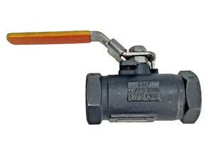 QUADRANT Ball Valve 3/4" Class 1500 Socket Weld x Female NPT CS x SS Lever Op. - Picture 1 of 15