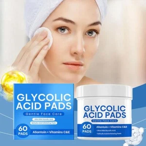 Glycolic Acid Resurfacing Pads, 10% Ultra Pure + 2% Salicylic Acid 60pcs... - Picture 1 of 14