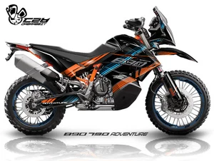 NEW Graphic kit for ktm 890 790 Adventure Graphic Decal Sticker Kit (SR-B) - Picture 1 of 12