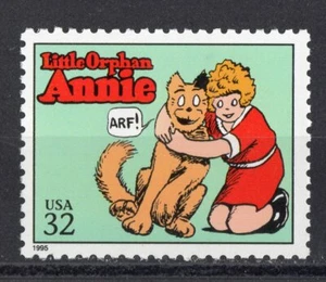 3000j ** LITTLE ORPHAN ANNIE ** U.S. Postage Stamp MNH * - Picture 1 of 1