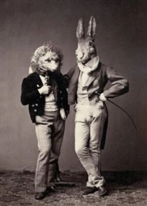 Odd, Creepy, Scary, Unique Vintage Historic Reproduction Photo 43 - Picture 1 of 3