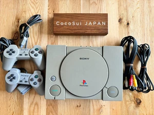 Sony PlayStation PS1 SCPH-3000 Game Console & Controller tested From Japan - Picture 1 of 6