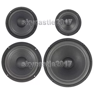 5"/6"/8"/10" inch Audio Woofer Speaker Passive Radiator Auxiliary Booster Bass - Picture 1 of 19