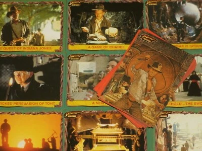 INDIANA JONES HERITAGE Base Set 90 Trading Cards Topps 2008 Raiders Of Lost Ark - Image 1 of 4