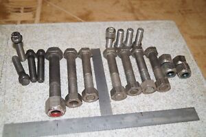 Lot of Nickel Copper (NiCu) Bolts and Nuts